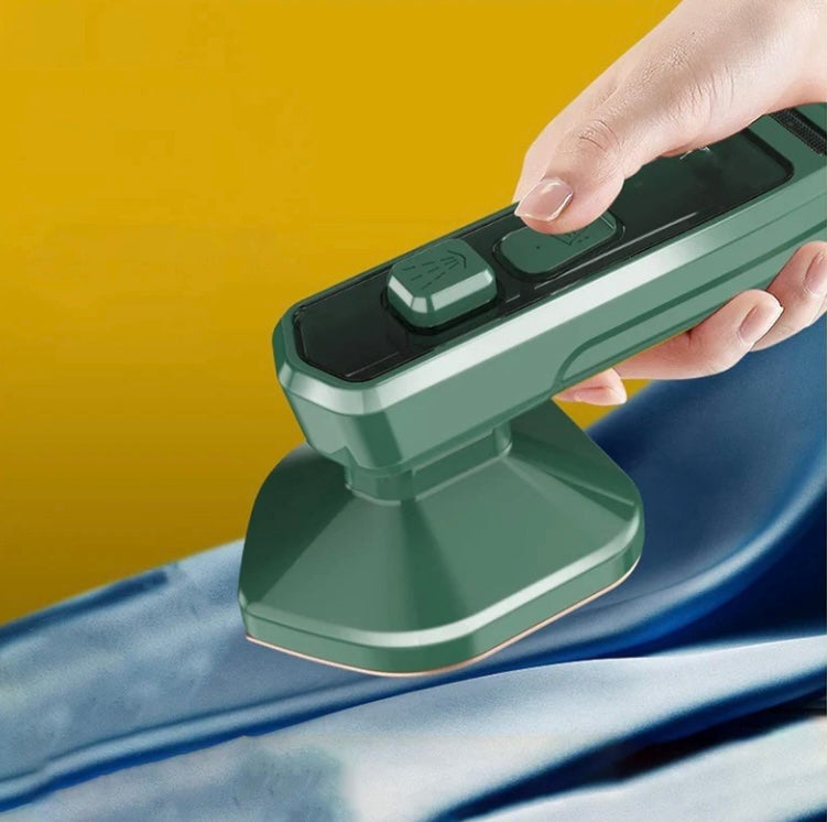 Mini Steam Iron Handheld Garment Steamer For Clothes - Portable Travel Household Ironing Machine Fast Heat Up Powerful Steam Compact Design For Travel And Home Quilting Sewing Iron Useful Gifts For Family Members Friends Birthday (1 Pc)
